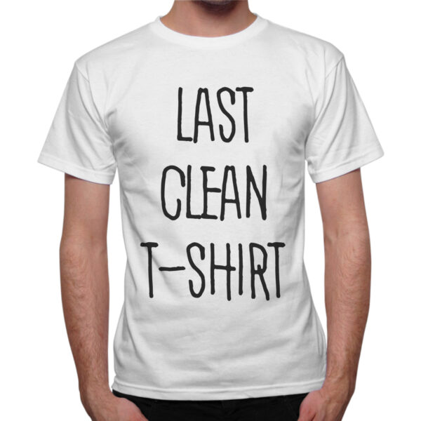 T-Shirt Uomo LAST CLEAN T-SHIRT