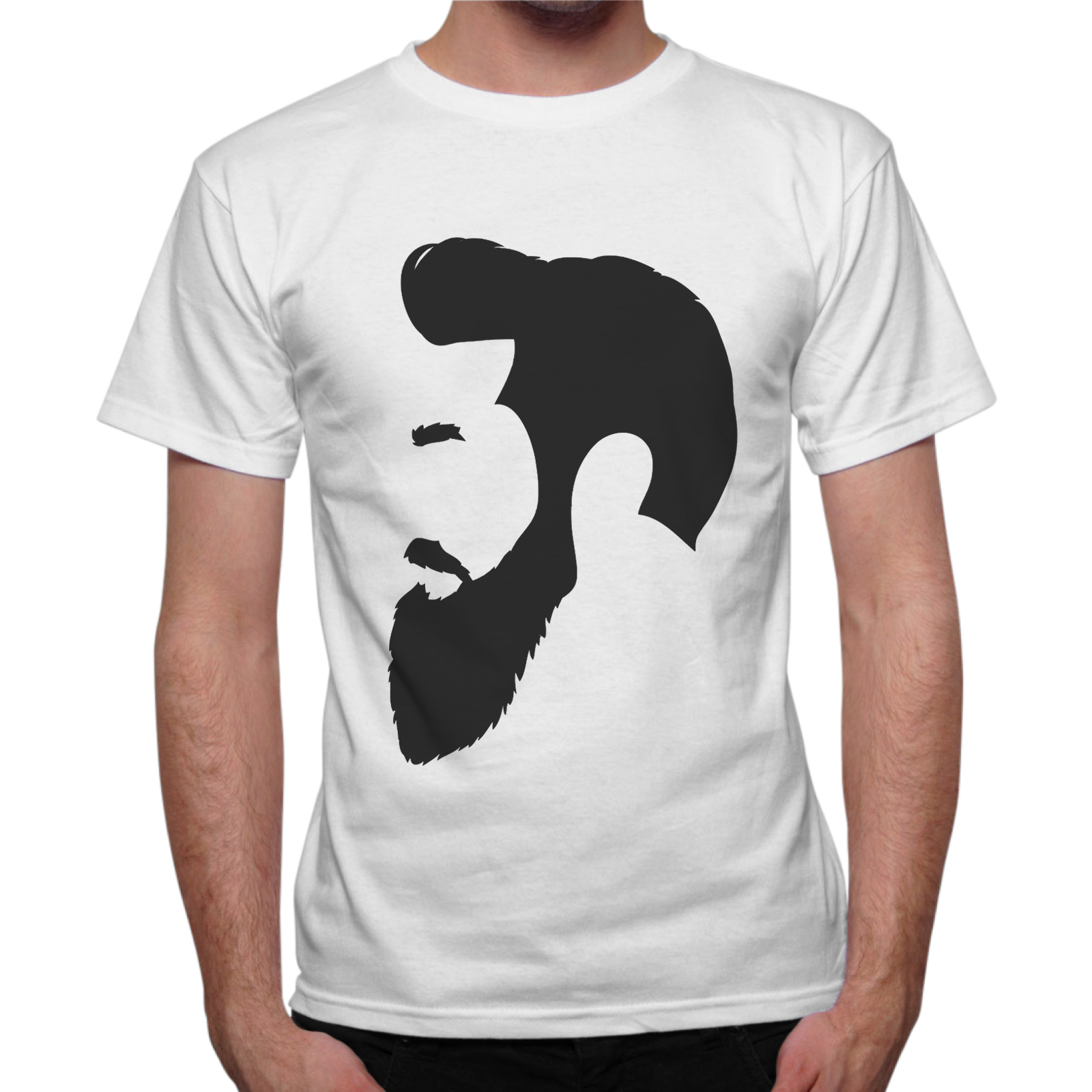 T-Shirt Uomo PROFILO BARBA