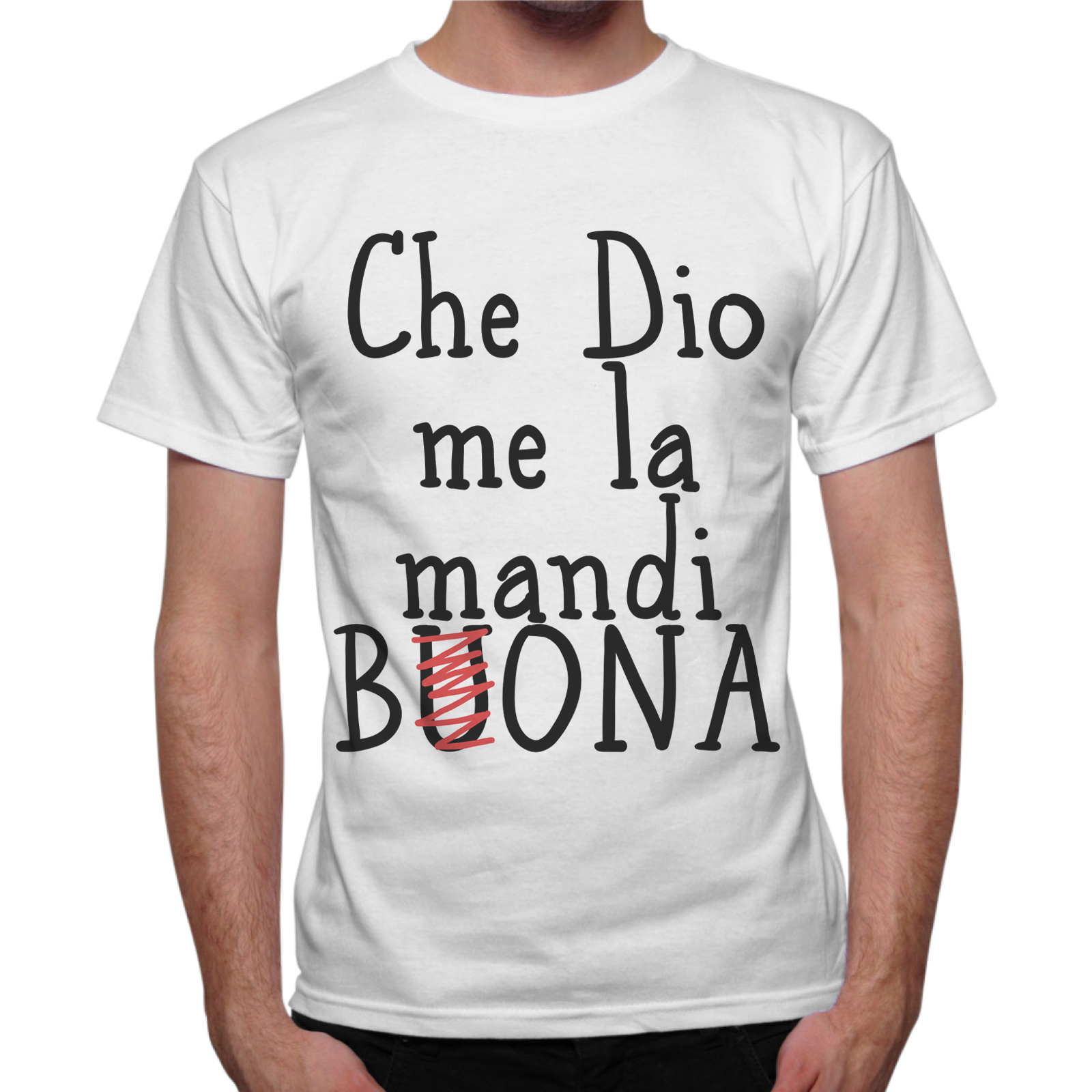 T-Shirt Uomo ME LA MANDI BONA 1