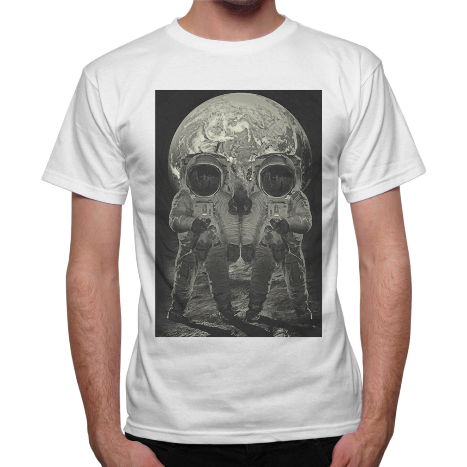 T-Shirt Uomo MOON SKULL