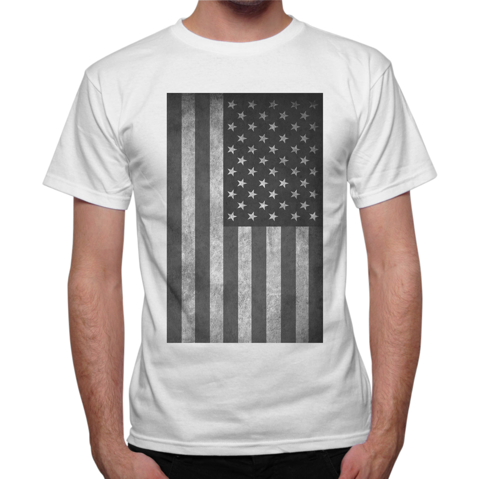 T-Shirt Uomo USA VINTAGE