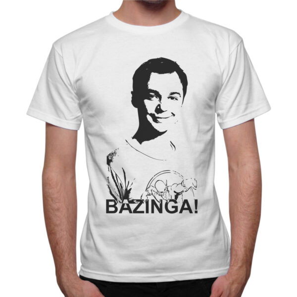 T-Shirt Uomo BAZINGA SHELDON