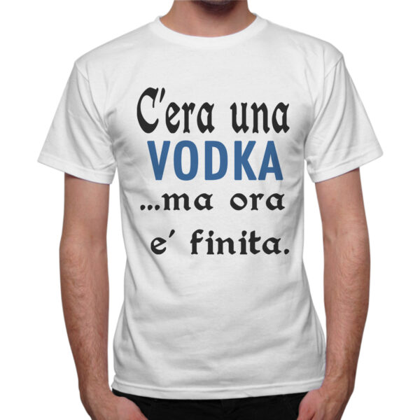 T-Shirt Uomo C'ERA UNA VODKA 1 T-Shirt Uomo C'ERA UNA VODKA