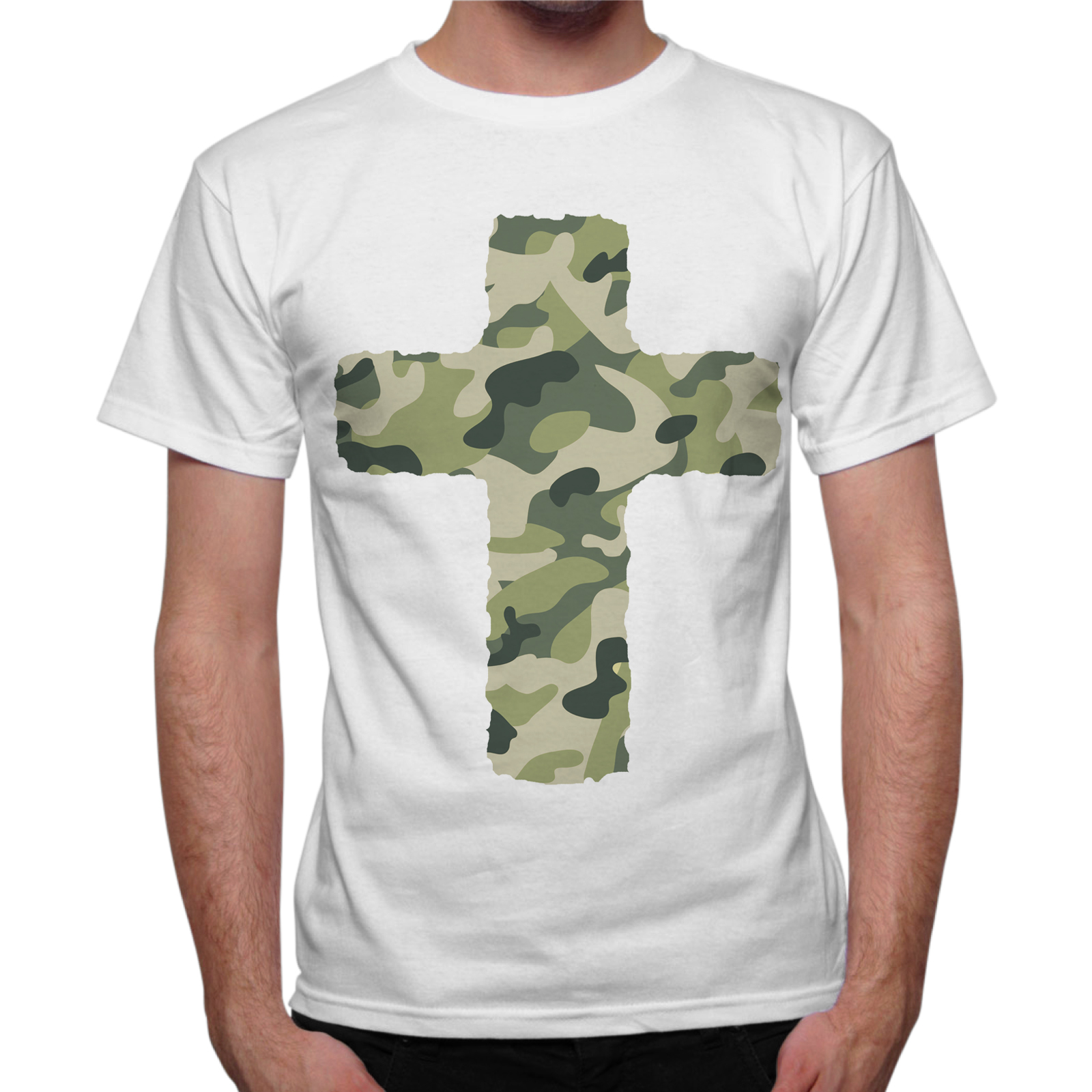 T-Shirt Uomo CROCE MILITARE 1
