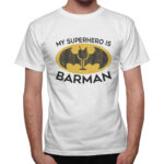 T-Shirt Uomo SUPERHERO BARMAN 1