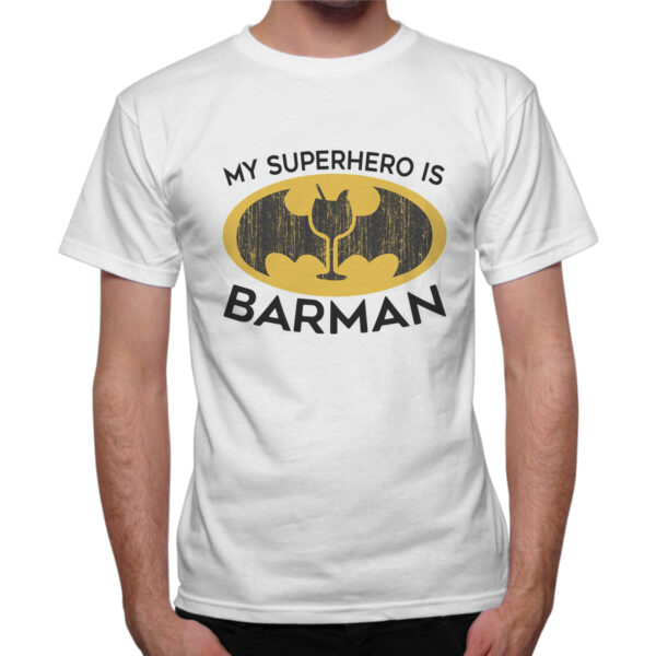 T-Shirt Uomo SUPERHERO BARMAN