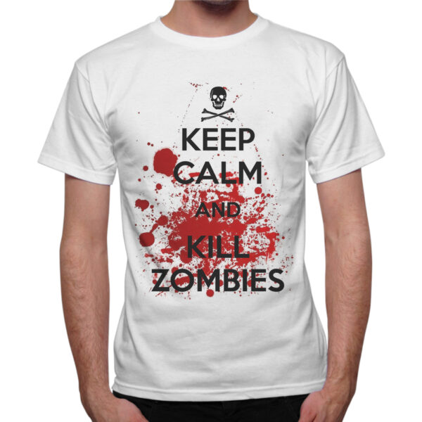 T-Shirt Uomo KEEP ZOMBIE 1 T-Shirt Uomo KEEP ZOMBIE