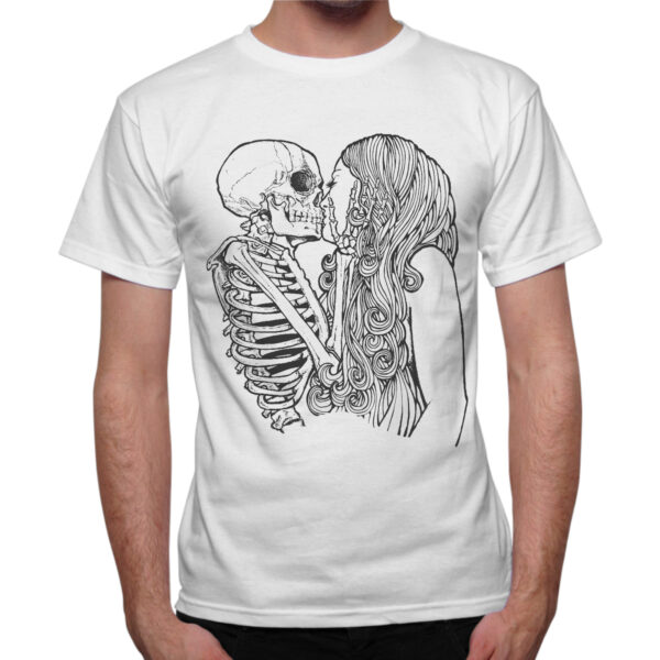 T-Shirt Uomo SKULL KISS GIRL