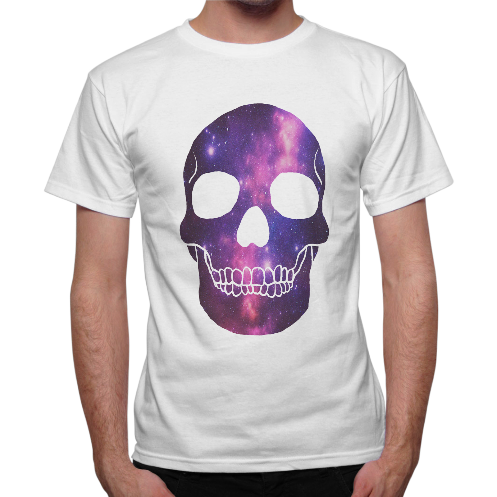 T-Shirt Uomo GALAXY SKULL