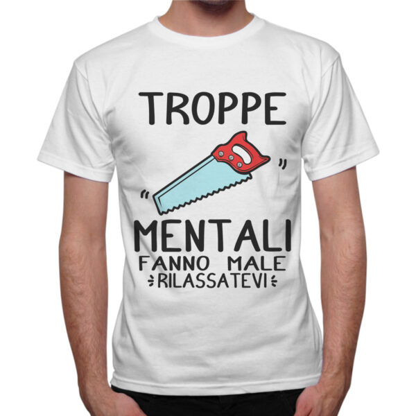 T-Shirt Uomo SEGHE MENTALI 1 T-Shirt Uomo SEGHE MENTALI