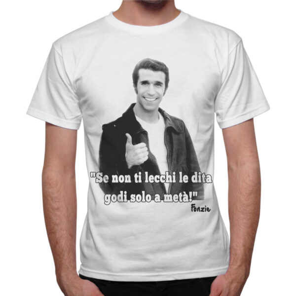 T-Shirt Uomo SE NON TI LECCHI LE DITA 1 T-Shirt Uomo SE NON TI LECCHI LE DITA