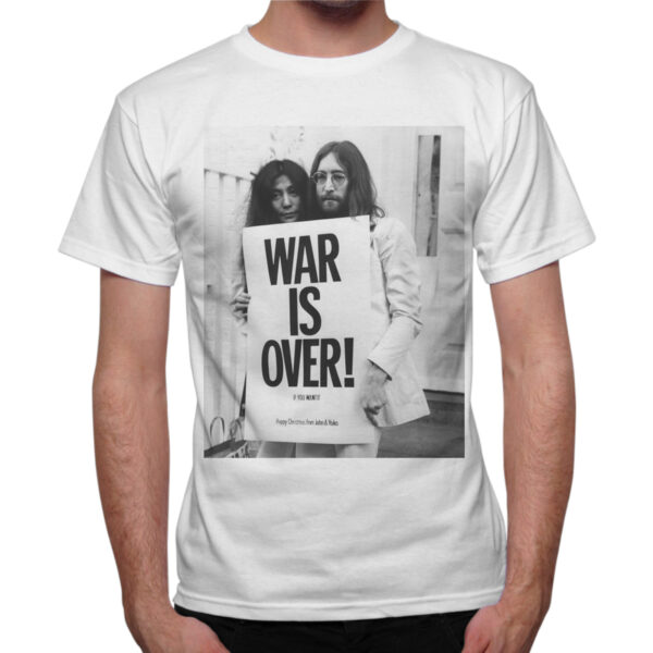 T-Shirt Uomo WAR IS OVER 1 T-Shirt Uomo WAR IS OVER