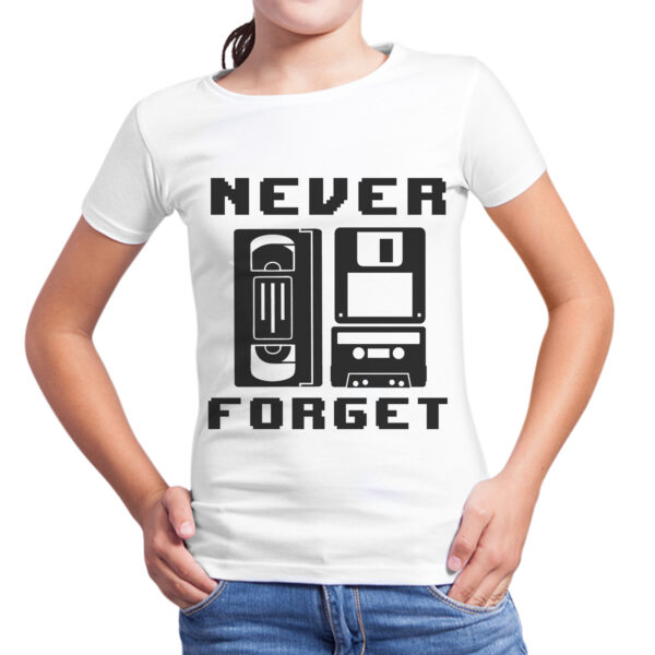 T-Shirt Bambina NEVER FORGET