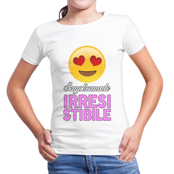 T-Shirt Bambina IRRESISTIBILE 1 T-Shirt Bambina IRRESISTIBILE