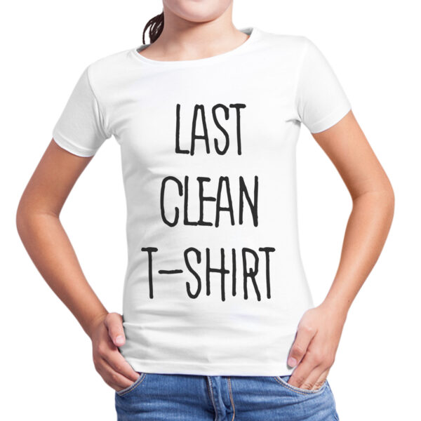 T-Shirt Bambina LAST CLEAN T-SHIRT