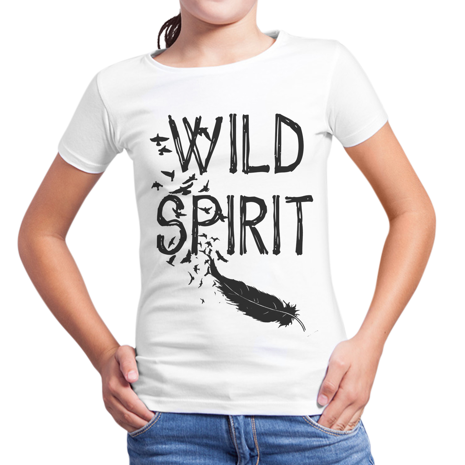 T-Shirt Bambina WILD SPIRIT 1