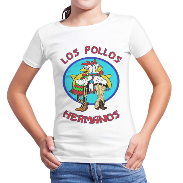T-Shirt Bambina LOS POLLOS