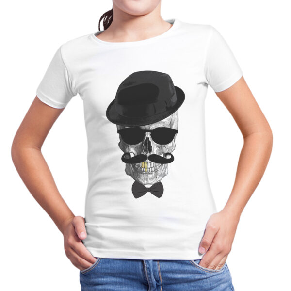 T-Shirt Bambina MR. SKULL