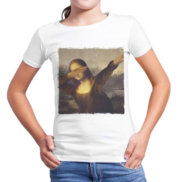 T-Shirt Bambina GIOCONDA DAB 1 T-Shirt Bambina GIOCONDA DAB