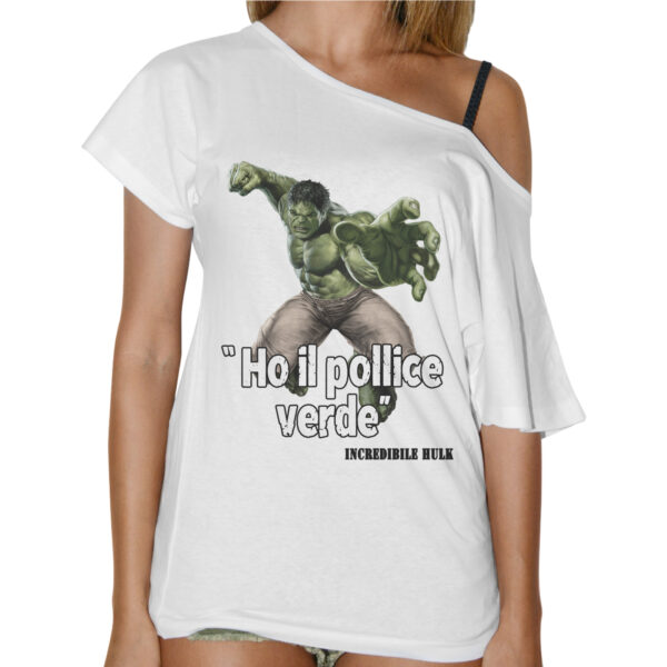 T-Shirt Donna Collo Barca POLLICE VERDE 1 T-Shirt Donna Collo Barca POLLICE VERDE