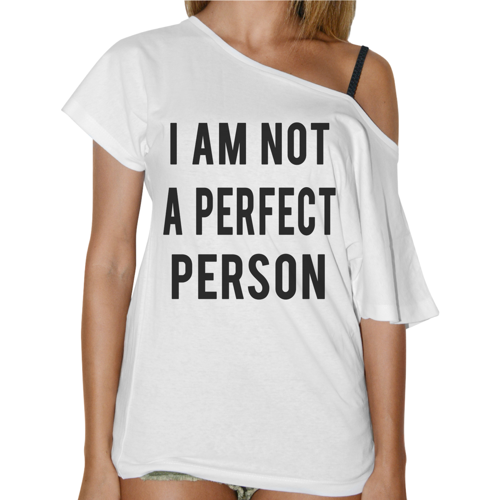 T-Shirt Donna Collo Barca NOT PERFECT 1