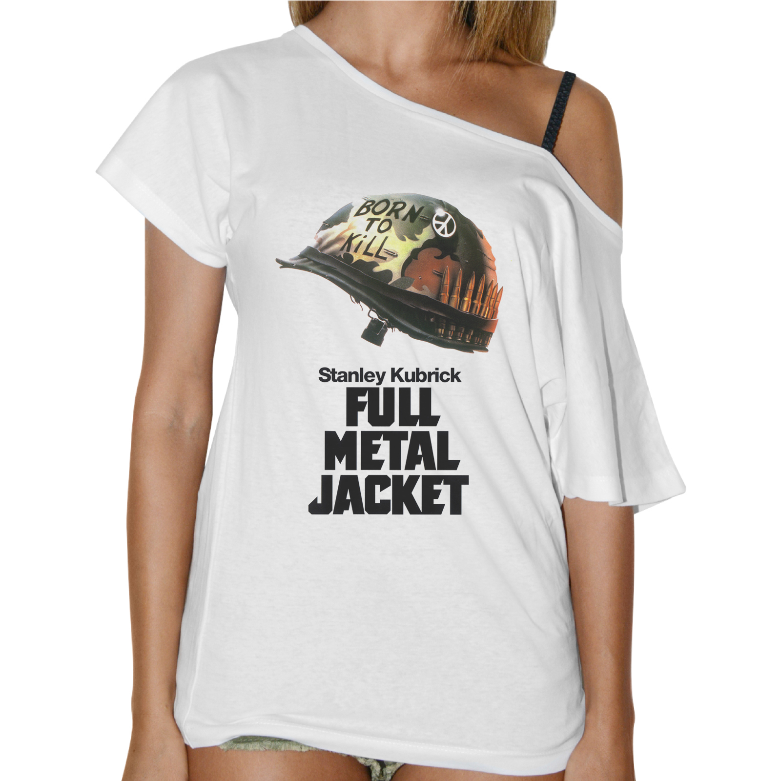 T-Shirt Donna Collo Barca FULL METAL JACKET