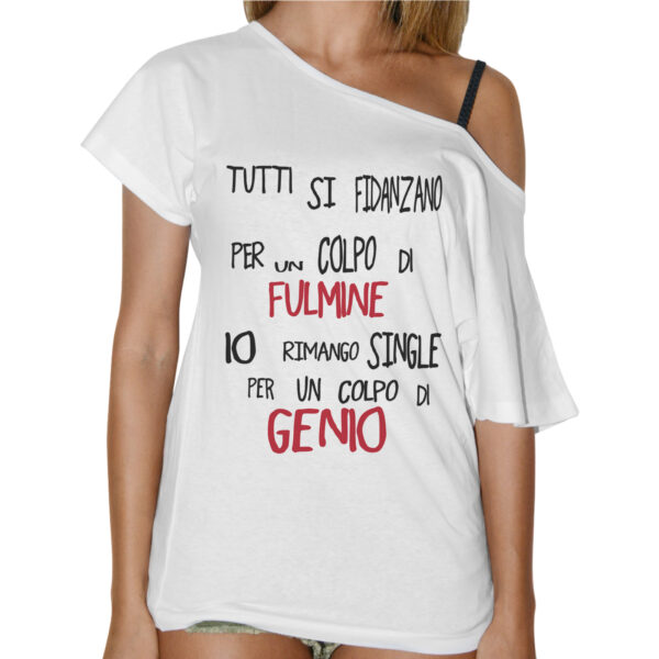 T-Shirt Donna Collo Barca COLPO DI GENIO