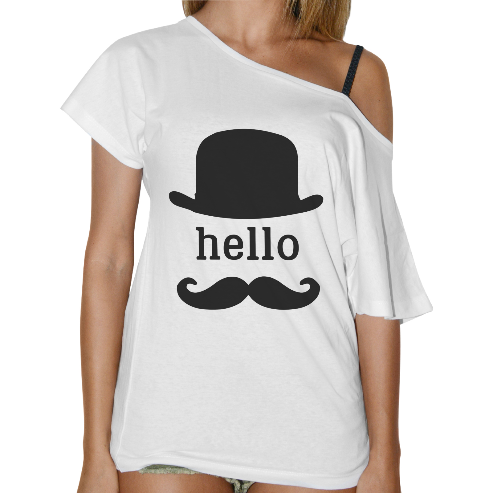 T-Shirt Donna Collo Barca HELLO VINTAGE