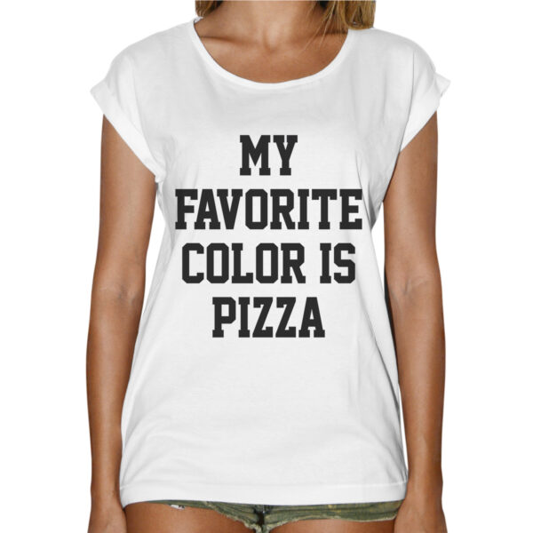T-Shirt Donna Fashion COLOR PIZZA