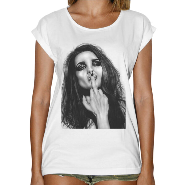 T-Shirt Donna Fashion GIRL FU*K YOU 1 T-Shirt Donna Fashion GIRL FU*K YOU