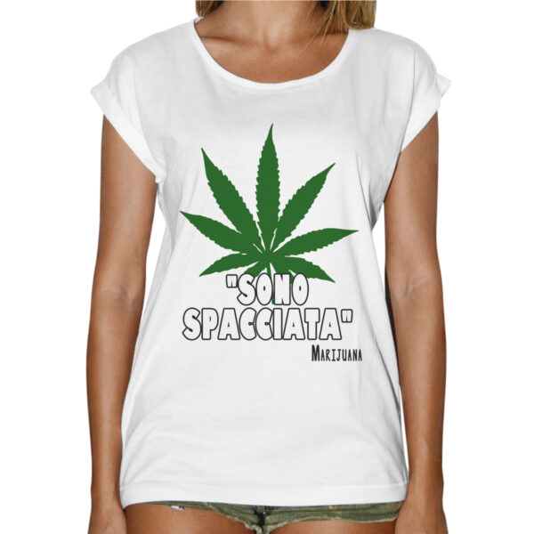 T-Shirt Donna Fashion SONO SPACCIATA 1 T-Shirt Donna Fashion SONO SPACCIATA