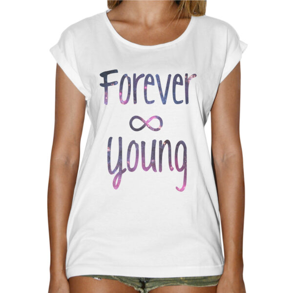 T-Shirt Donna Fashion FOREVER YOUNG
