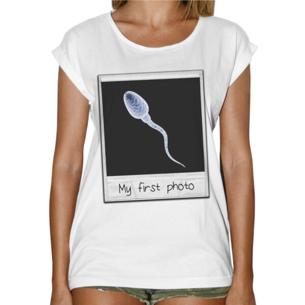 T-Shirt Donna Fashion MY FIRST PHOTO 1 T-Shirt Donna Fashion MY FIRST PHOTO