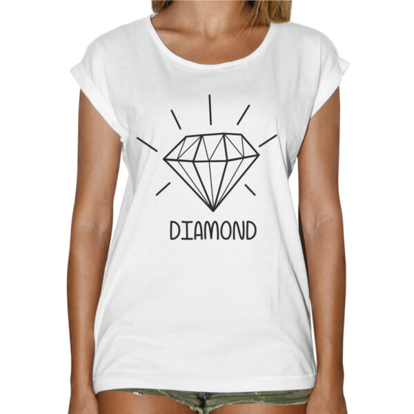 T-Shirt Donna Fashion DIAMOND 1 T-Shirt Donna Fashion DIAMOND