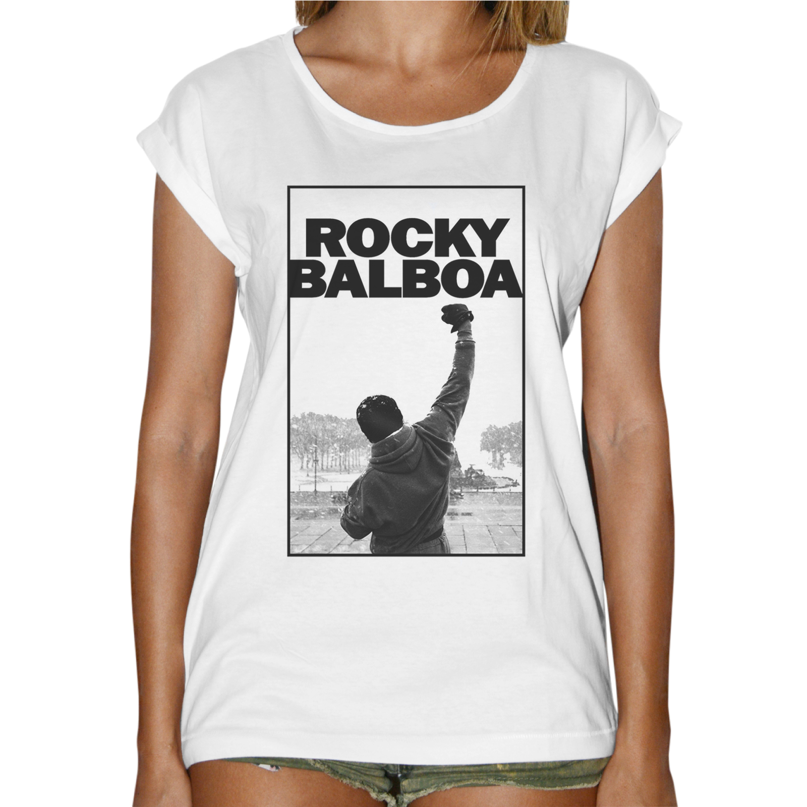T-Shirt Donna Fashion ROCKY LOCANDINA