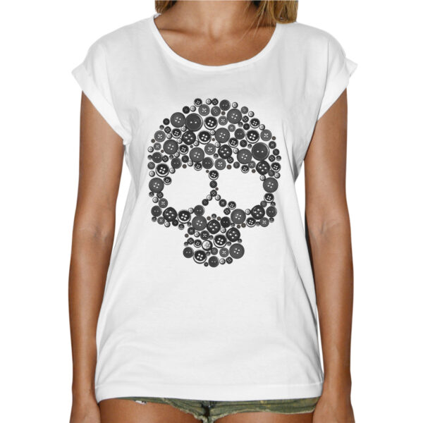 T-Shirt Donna Fashion TESCHIO BOTTONI 1 T-Shirt Donna Fashion TESCHIO BOTTONI