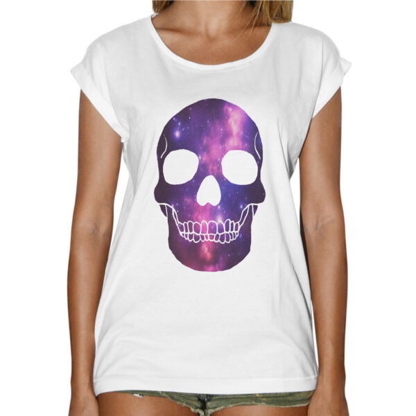T-Shirt Donna Fashion SKULL GALAXY