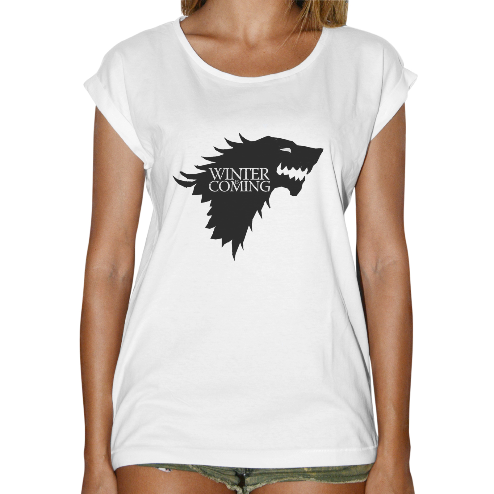 T-Shirt Donna Fashion WINTER IS COMING