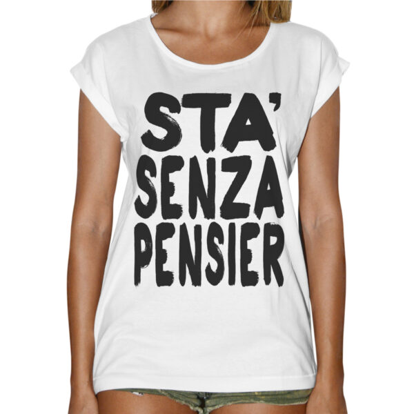 T-Shirt Donna Fashion STA SENZA PENSIER 1 T-Shirt Donna Fashion STA SENZA PENSIER