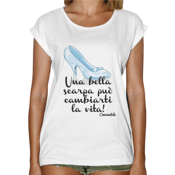 T-Shirt Donna Fashion UNA BELLA SCARPA