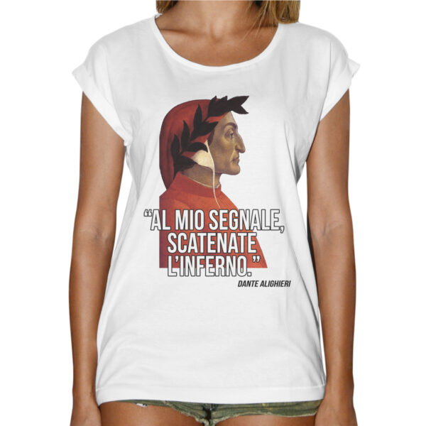 T-Shirt Donna Fashion SCATENATE L'INFERNO