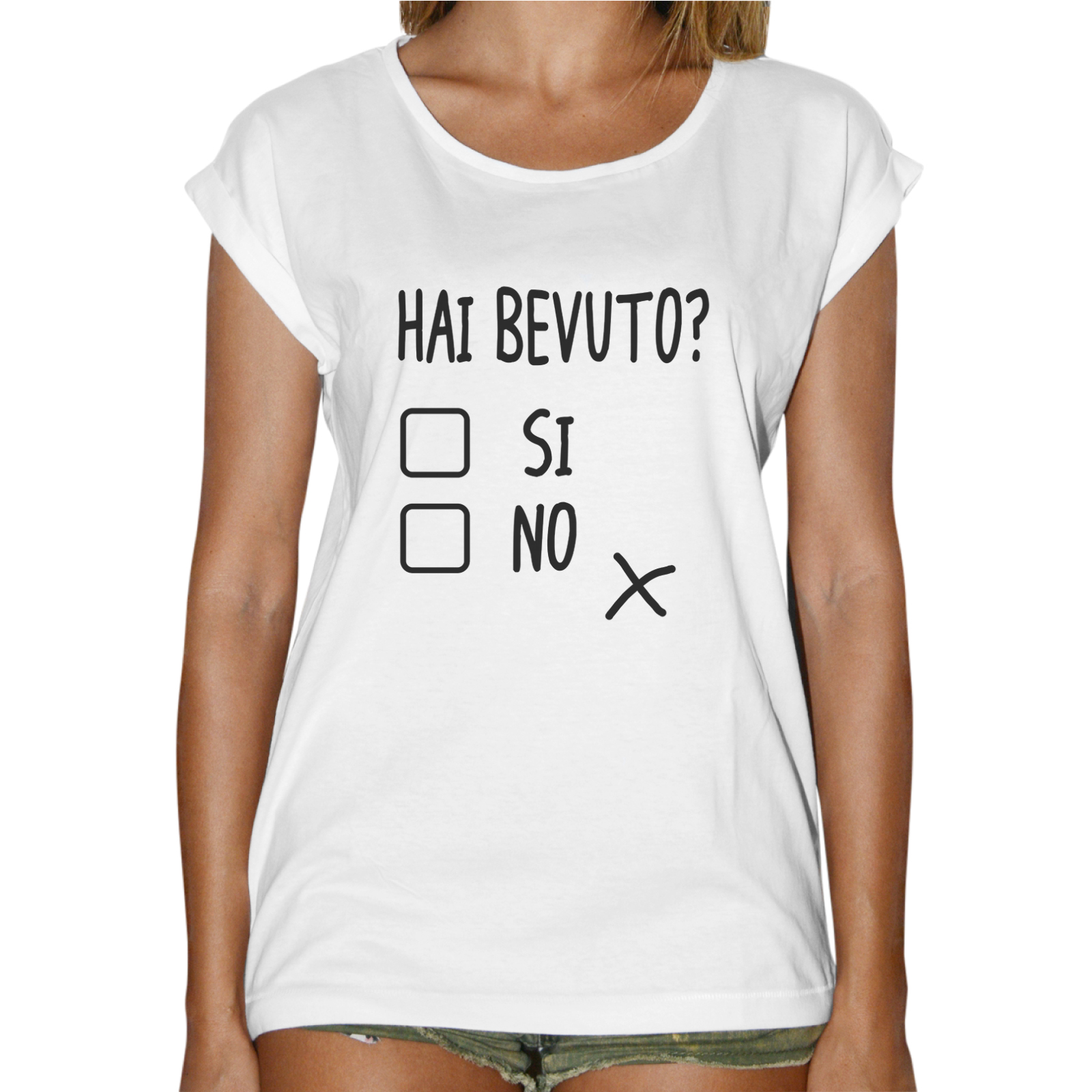 T-Shirt Donna Fashion HAI BEVUTO