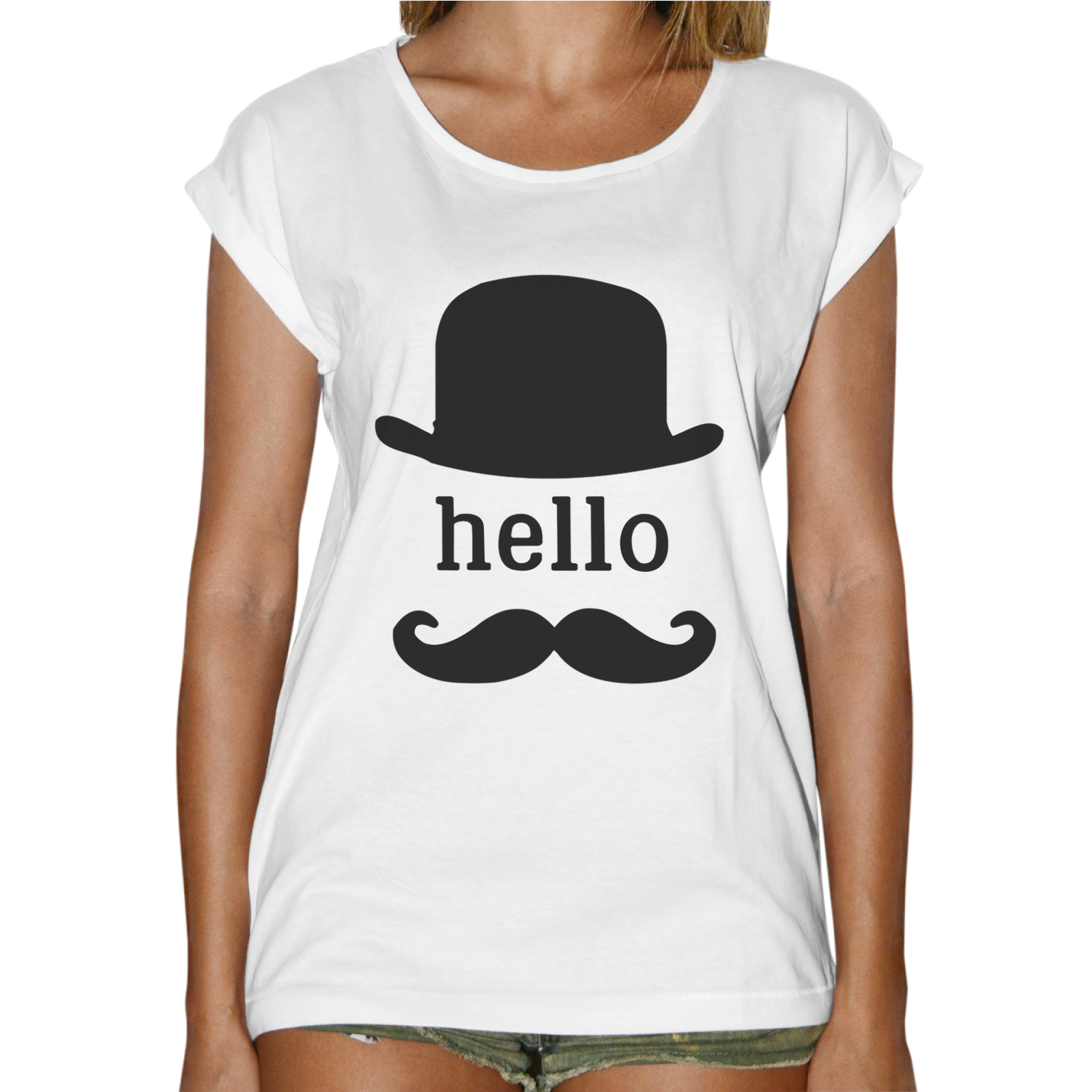T-Shirt Donna Fashion HELLO VINTAGE