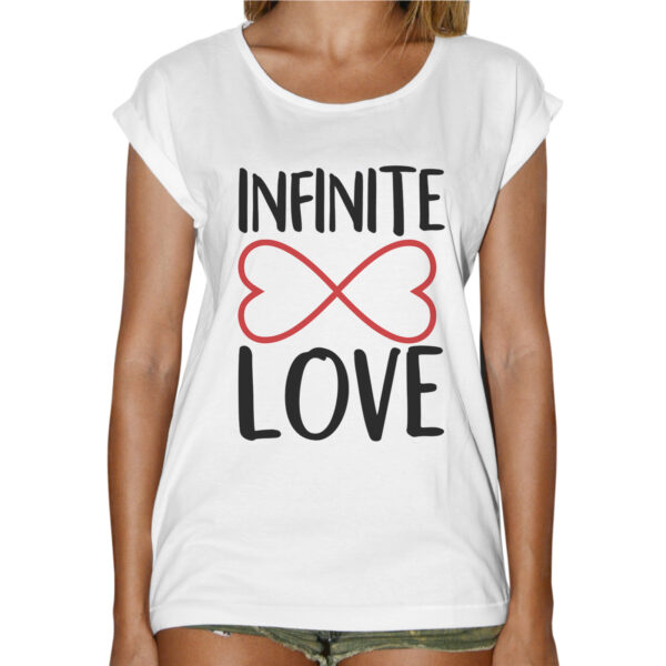 T-Shirt Donna Fashion INFINITE LOVE 1 T-Shirt Donna Fashion INFINITE LOVE