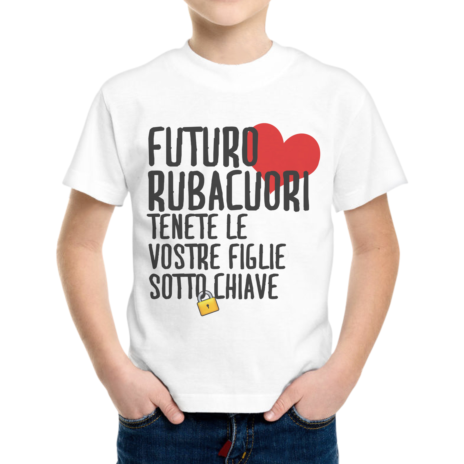 T-Shirt Bambino FUTURO RUBACUORI