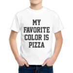 T-Shirt Bambino COLOR PIZZA