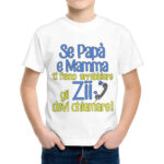 T-Shirt Bambino GLI ZII DEVI CHIAMARE