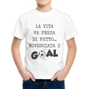 T-Shirt Bambino PETTO ROVESCIATA GOAL
