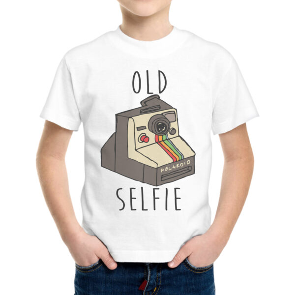 T-Shirt Bambino OLD SELFIE 1 T-Shirt Bambino OLD SELFIE