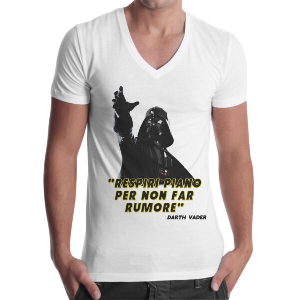 T-Shirt Uomo Scollo V RESPIRI PIANO
